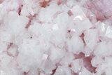Pink Halite Crystal Plate - Trona, California #67693-1